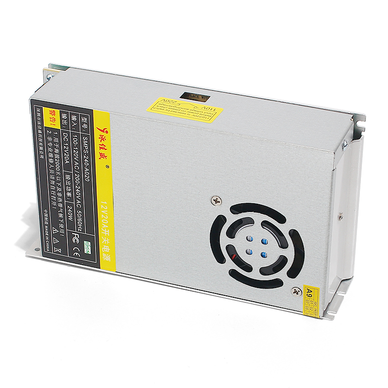 12V20A 开关电源 输入电压 AC100-120V/200-240V 50/60Hz(图3)